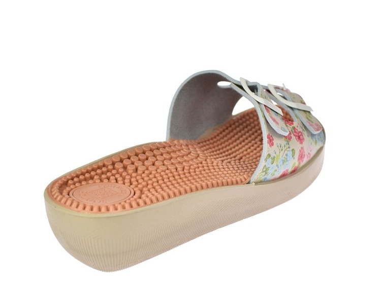 klapki profilaktyczne damskie z kolcami masującymi Sanital Flex