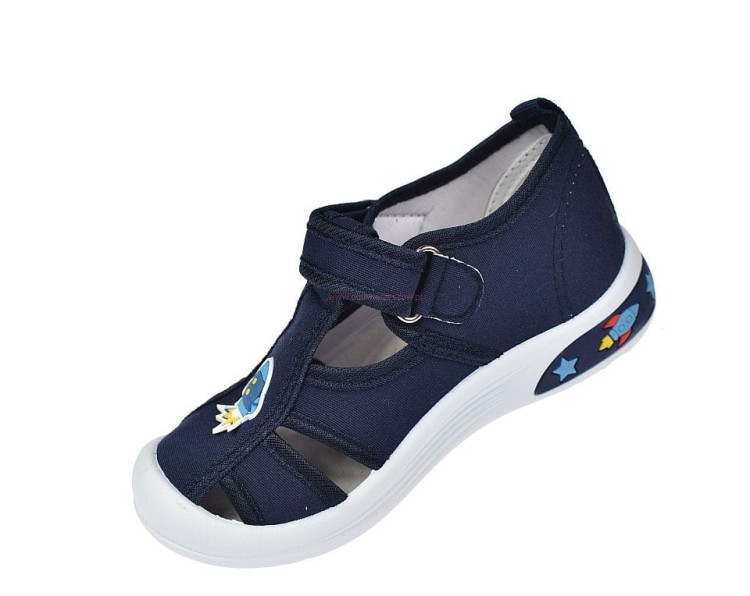 trampki dziecięce American ze skórzaną wkładką