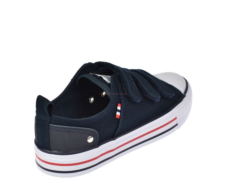 Trampki na rzepy białe spody nie rysujące