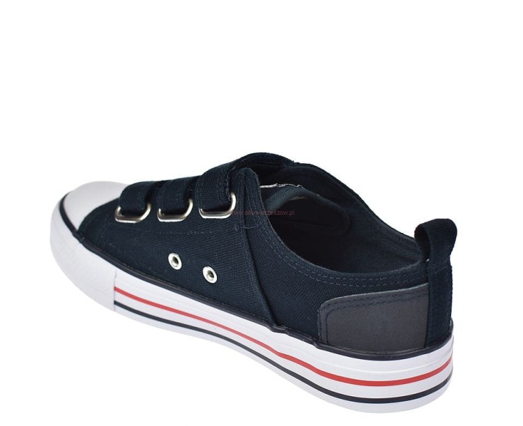 Trampki dziecięce na rzepy buty szkolne na zmianę