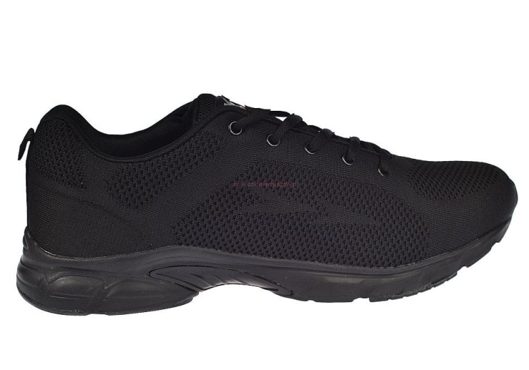 Nadwymiary sneakersy męskie DK S10123 czarne siatkowe