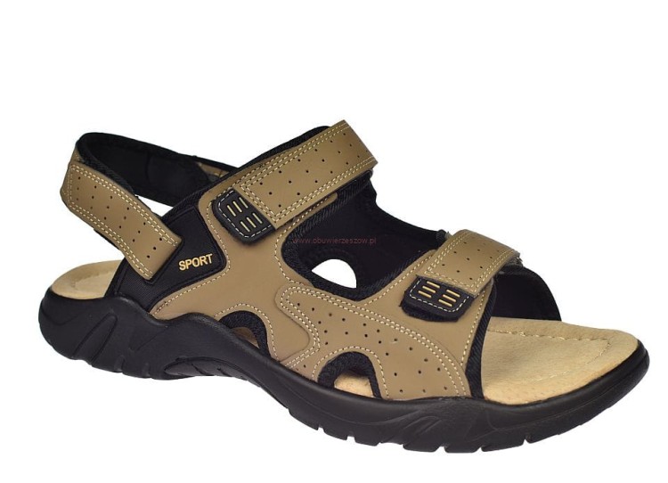 Stylowe i funkcjonalne sandały męskie do codziennego użytku