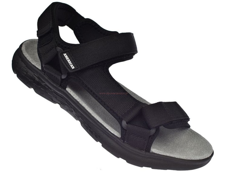 Sportowe sandały męskie paski RL142/24 z miękką skórzaną wkładką