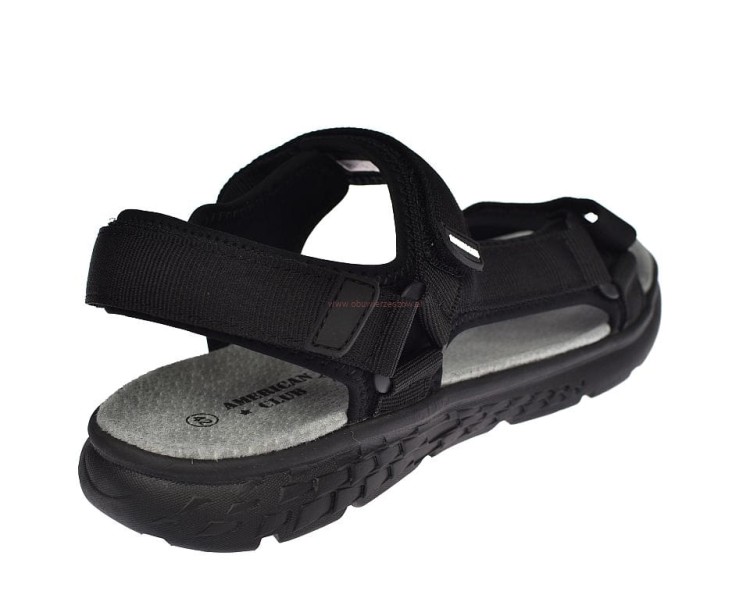 Sandały męskie na lato American Club RL142/24 – widok od tyłu