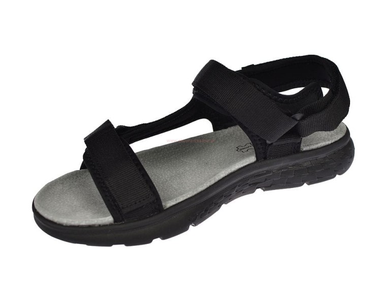 Paski męskie sandały ze skórzaną wkładką