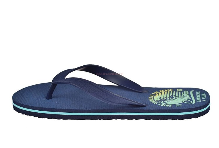 Klapki japonki męskie na basen na plażę nie nasiąkają wodą