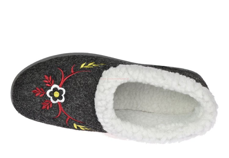 Ocieplenie bamboszy damskich kapci domowych
