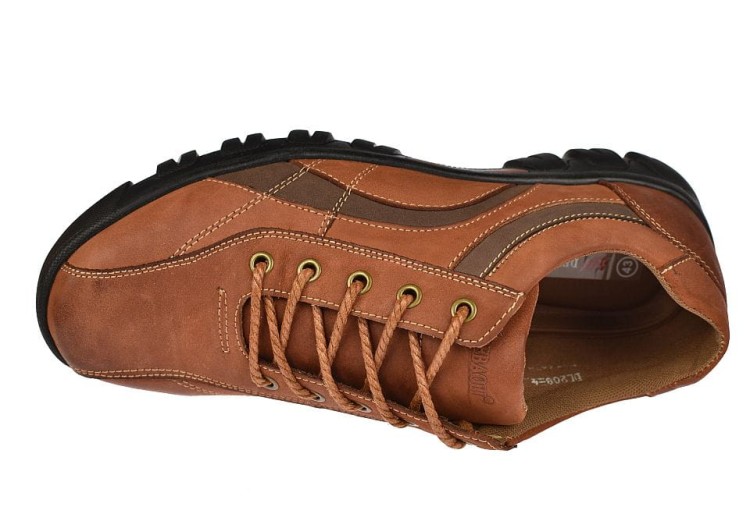 Miękka wkładka i wnętrze półbutów skórzanych DBL229-4