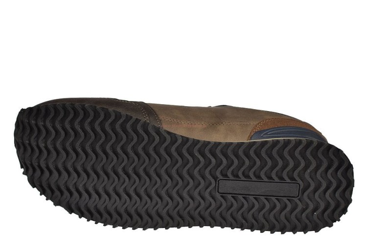 Buty sportowe brązowe American Club RH168 – antypoślizgowa podeszwa