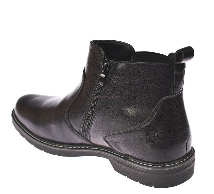 Botki męskie ocieplane sztyblety na zamek