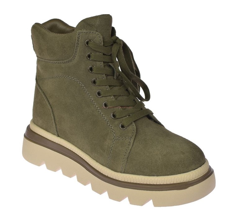 creepersy damskie zimowe skórzane na grubej podeszwie