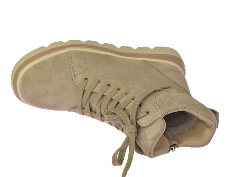 Ocieplone wnętrze śniegowców Skotnicki B-3-1379 camel