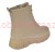 trzewiki damskie beżowe skórzane zimowe z antypoślizgową podeszwą