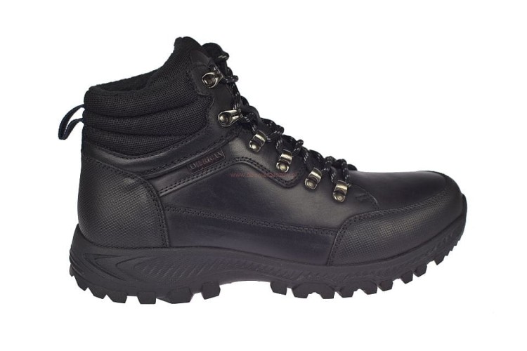 Trapery męskie czarne CY129 – widok boczny