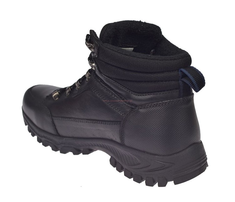 American CY129 – wygodne buty zimowe męskie czarne