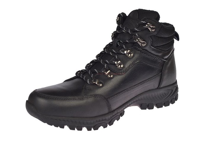 Trapery męskie CY129 – wzmocnione noski i pięta czarne