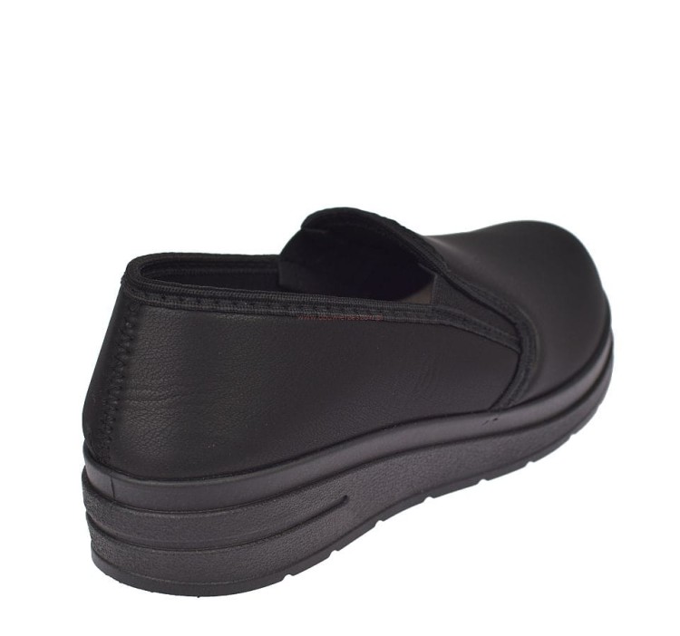 buty na haluksy damskie czarne BIOUP P-729 widok z boku