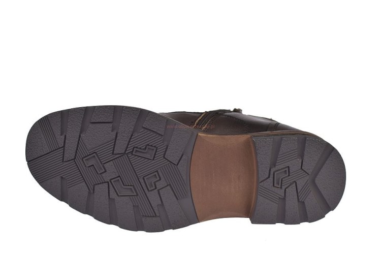 Antypoślizgowa podeszwa traperów męskich skórzanych – model CY166