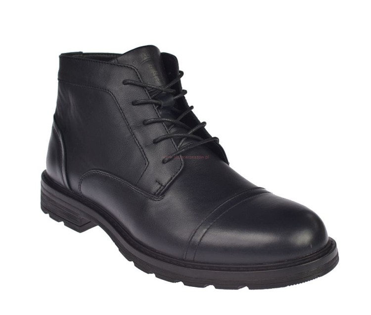 Sztyblety męskie skórzane trzewiki zimowe