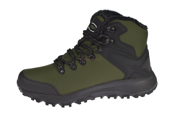 buty męskie trekkingowe wysokie ocieplane softshell