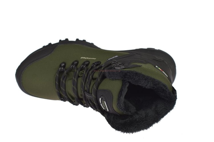 Trekkingi męskie softshell ocieplane na zimę