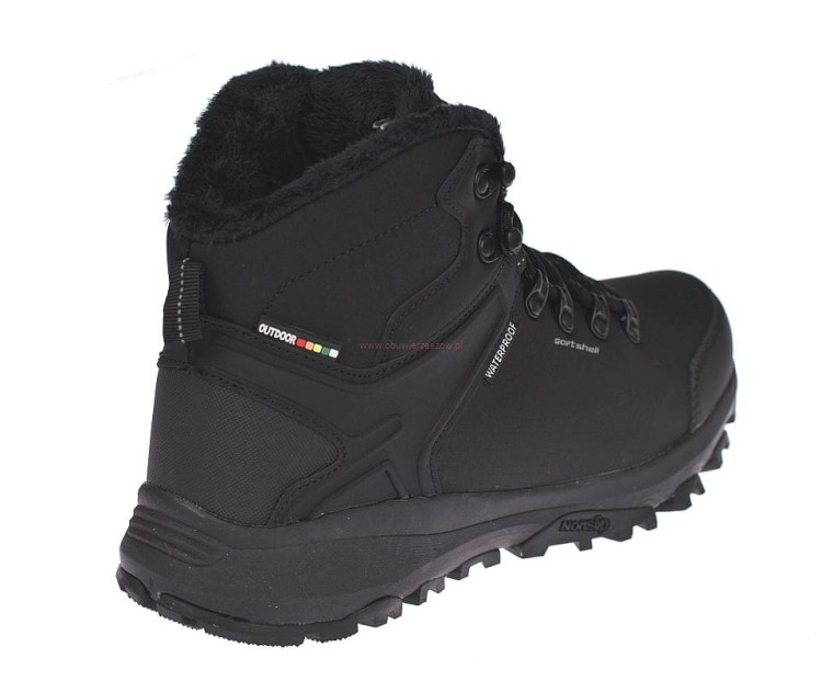 trapery męskie czarne softshell TRIPLETEX