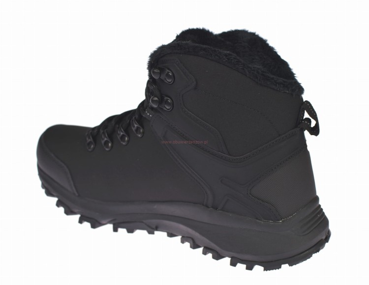 buty trekkingowe męskie czarne