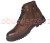 botki męskie brązowe American CY136 widok z boku