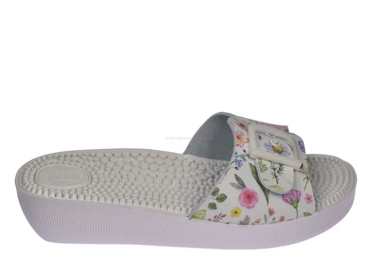 Spód lekkiej, amortyzującej podeszwy klapek Sanitas FP-01