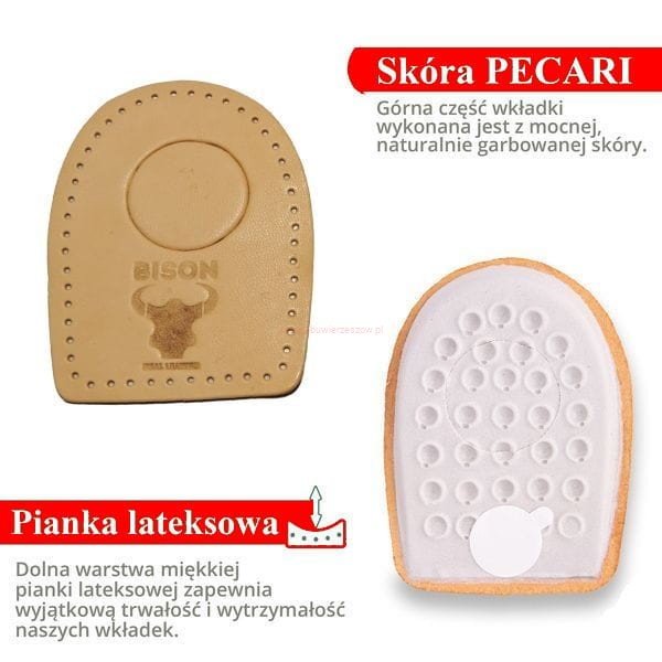 podpiętki na ostrogi piętowe samoprzylepne do obuwia