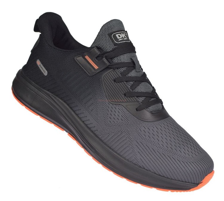 Duże buty sportowe męskie DK VB17608 szare adidasy duże rozmiary