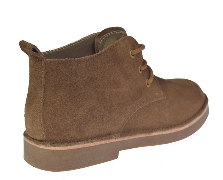 Trzewiki męskie camel Jankowski JKB-4-602 – cholewka