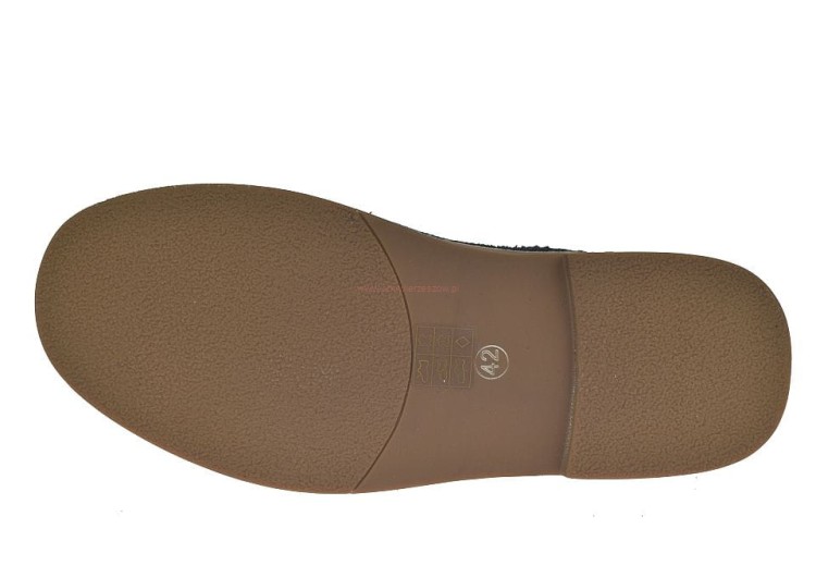 Podeszwa trzewików Jankowski czarna, antypoślizgowa i sprężysta