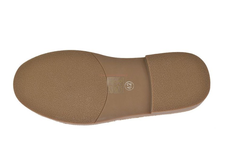 Półbuty męskie Jankowski JR/P-4-601 beżowe podeszwa