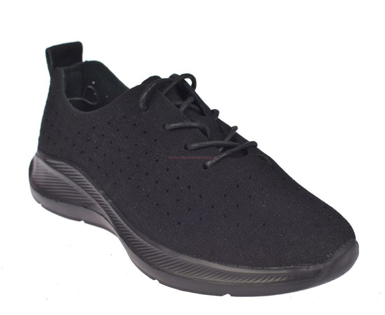 czarne buty damskie sportowe Skotnicki A-3-0589