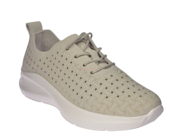 Ażurowa cholewka sneakersów damskich Skotnicki A-3-0589