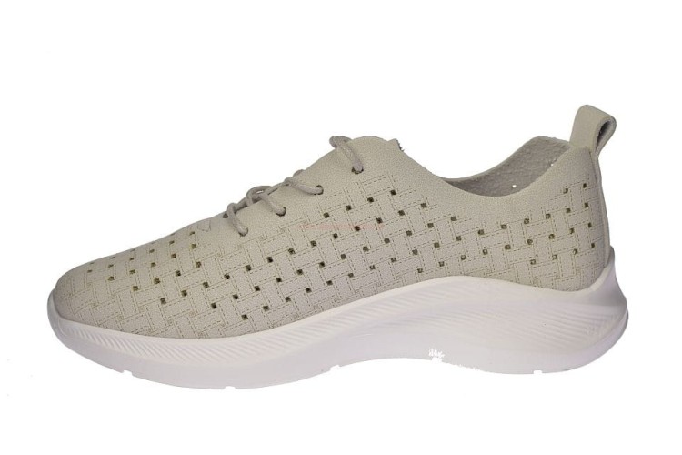Damskie buty sportowe Skotnicki szare na wiosnę