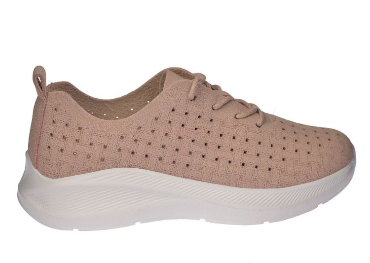 Damskie buty sportowe Skotnicki różowe na wiosnę