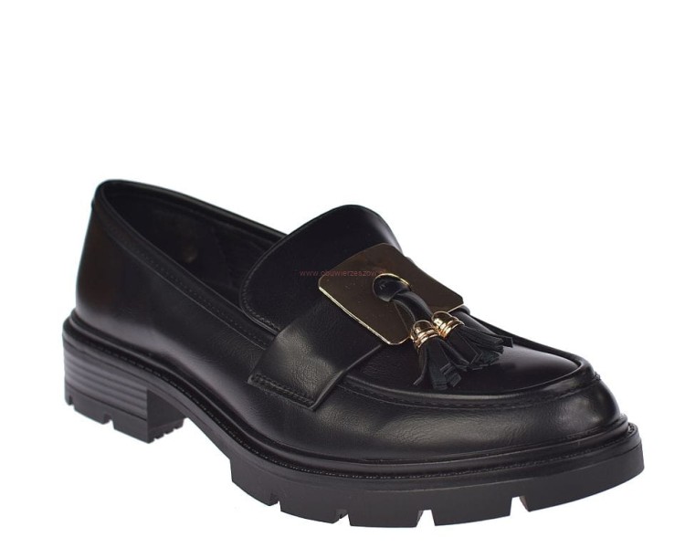 Wygodne loafersy damskie Skotnicki skórzana wkładka