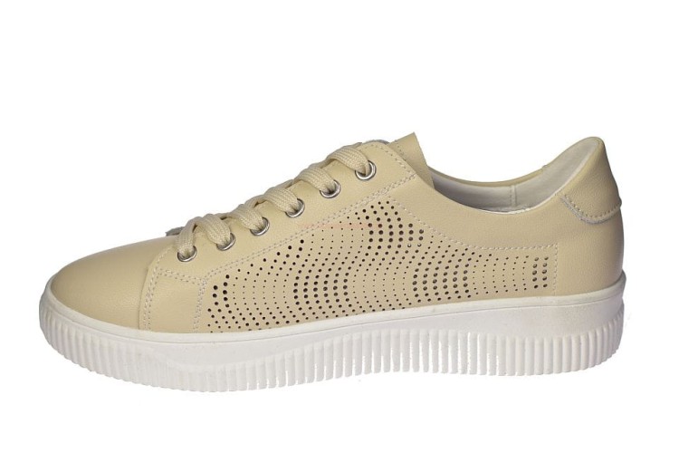 Półbuty skórzane damskie sportowe sneakersy