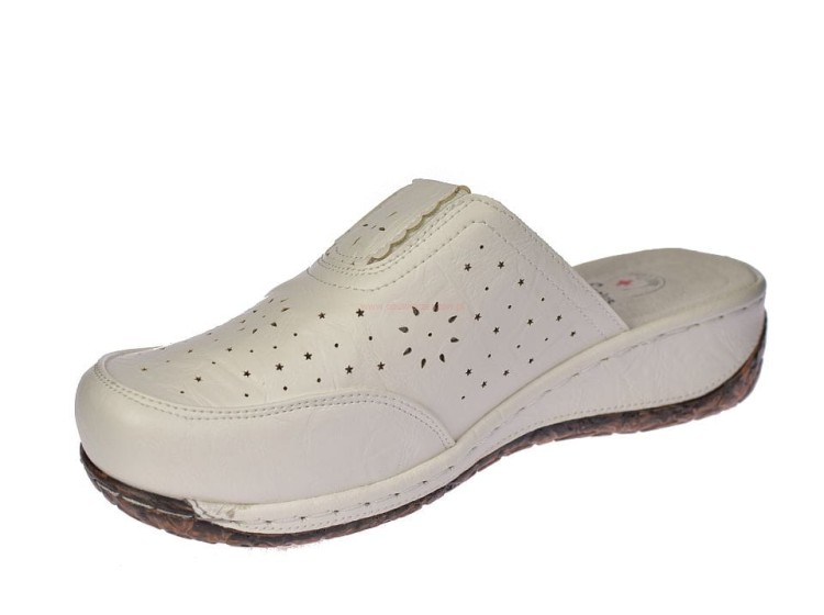 Klapki dla pielęgniarek medyczne białe chodaki