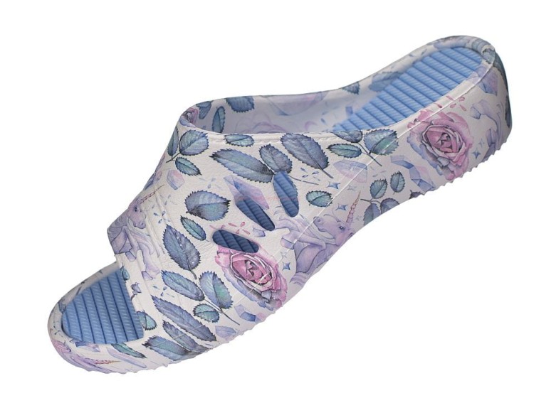 Lekkie klapki damskie z pianki EVA American Club