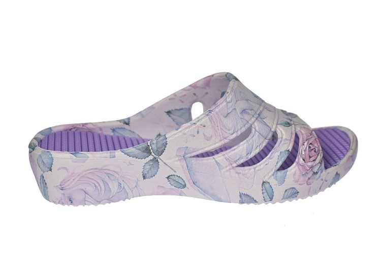 Damskie klapki na platformie 4,5 cm American Club