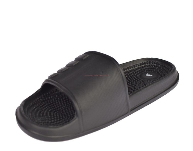 Klapki rehabilitacyjne męskie z kolcami masującymi