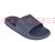 Granatowe klapki masujące stopy męskie