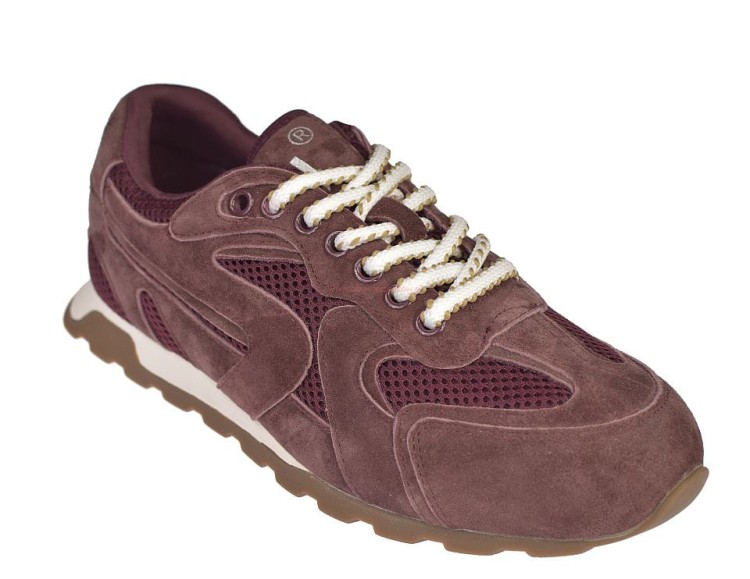 Zamszowe buty damskie Jankowski JK/A-3-131 Wine – przód buta