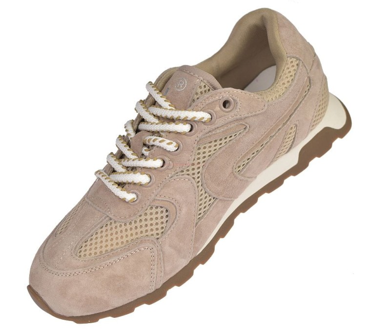 Sneakersy damskie jasnobrązowe Jankowski JK/A-3-131 – widok z boku