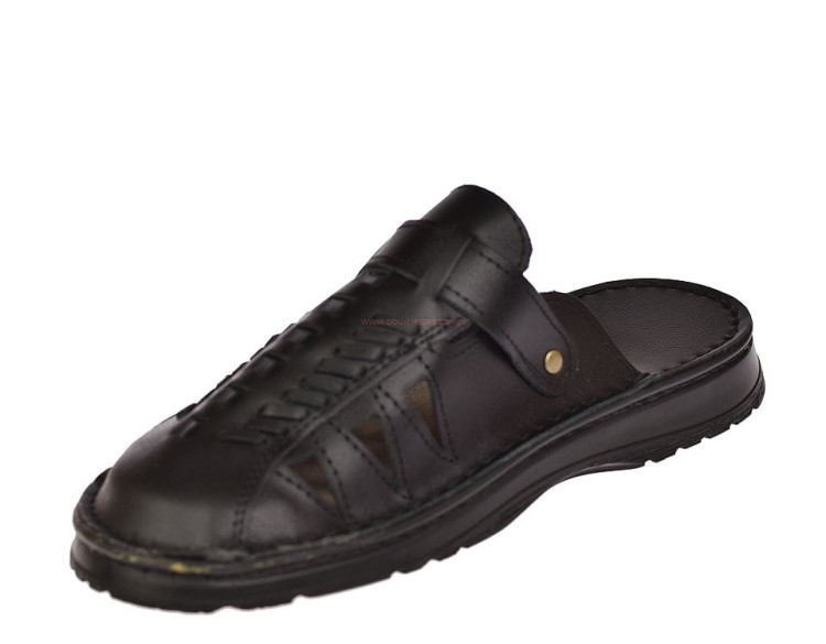 klapki skórzane męskie polskie