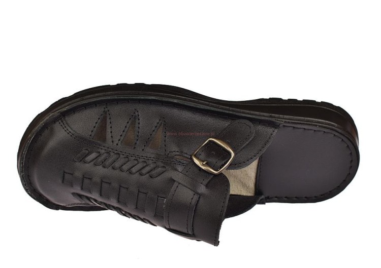 klapki skórzane męskie na co dzień