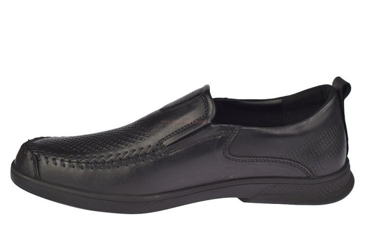 Wsuwane mokasyny męskie z gumami po bokach